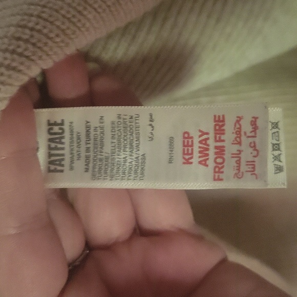 Fat Face UK V Neck Sweater - Picture 3 of 3